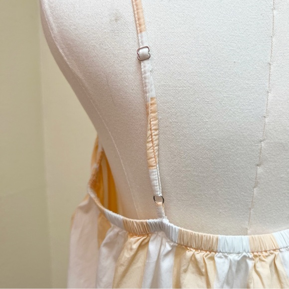 LAKE Striped Cream and White Women's Nightgown - Picture 4 of 7